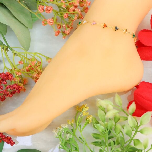 "New Beautiful Design Anklet for Women/Girls, Gift, A794 - Picture 8 of 10